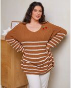 Pull Victoire camel