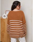 Pull Victoire camel