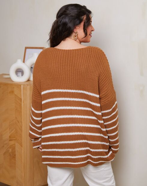 Pull Victoire camel