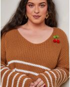 Pull Victoire camel