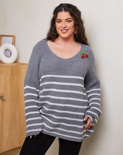 Pull Victoire gris