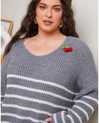 Pull Victoire gris