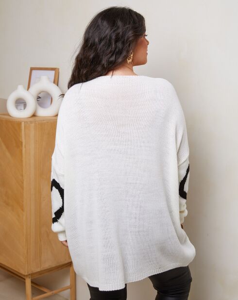 Pull Agathe blanc