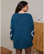 Pull Agathe bleu