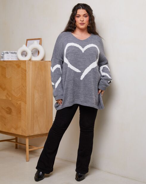 Pull Agathe gris