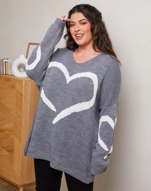 Pull Agathe gris