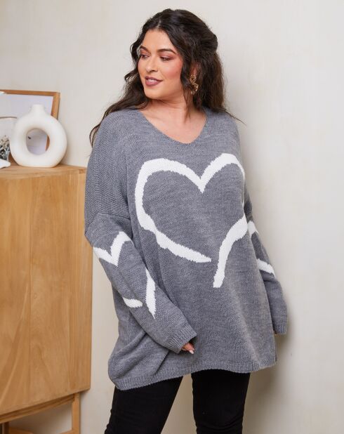 Pull Agathe gris