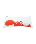 Coussin homard rose/rouge - 60x10x25 cm