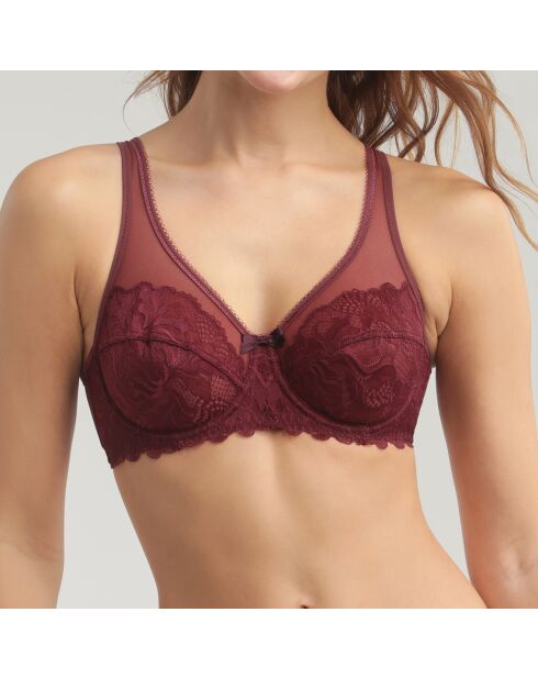 Soutien-gorge emboîtant Generous rubis foncé