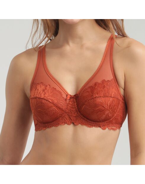 Soutien-gorge emboîtant Generous terracotta