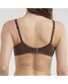 Soutien-gorge emboitant avec armatures Generous marron