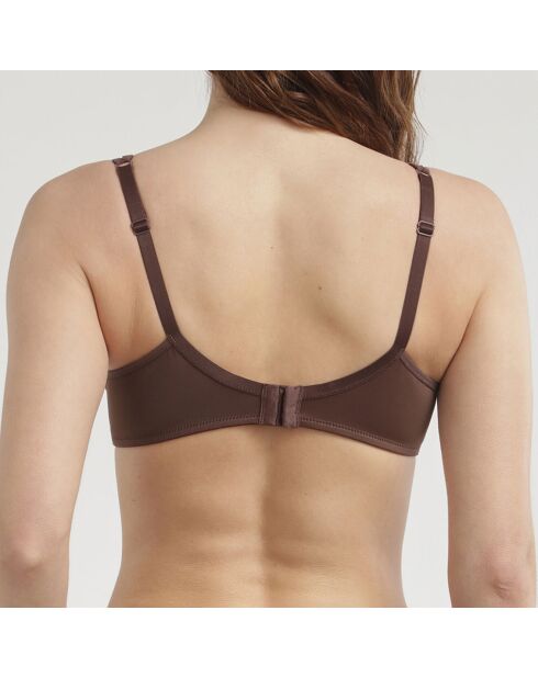 Soutien-gorge emboitant avec armatures Generous marron