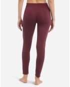 Legging Body Touch rouge bordeaux 