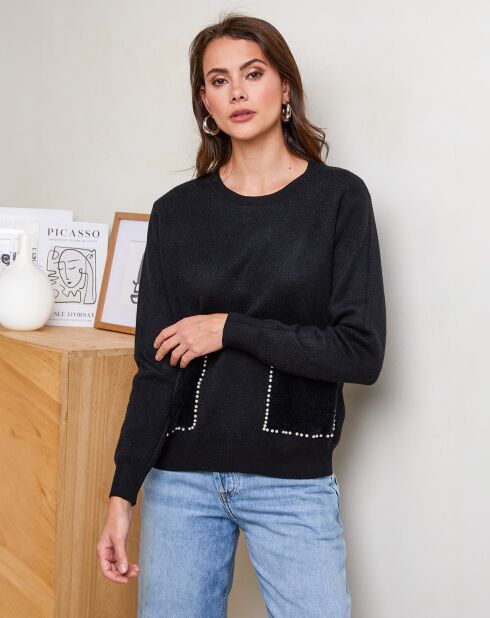 Pull Capucine noir