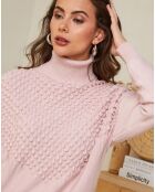 Pull Apolline rose