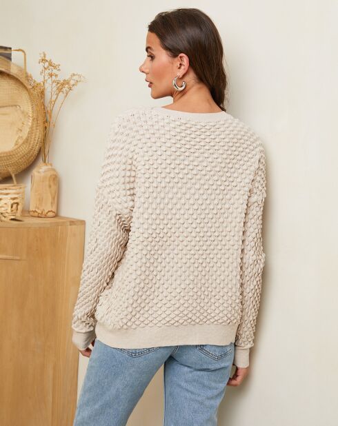 Pull Maria beige