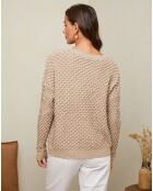 Pull Maria taupe