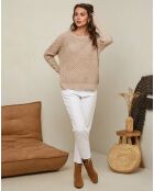 Pull Maria taupe