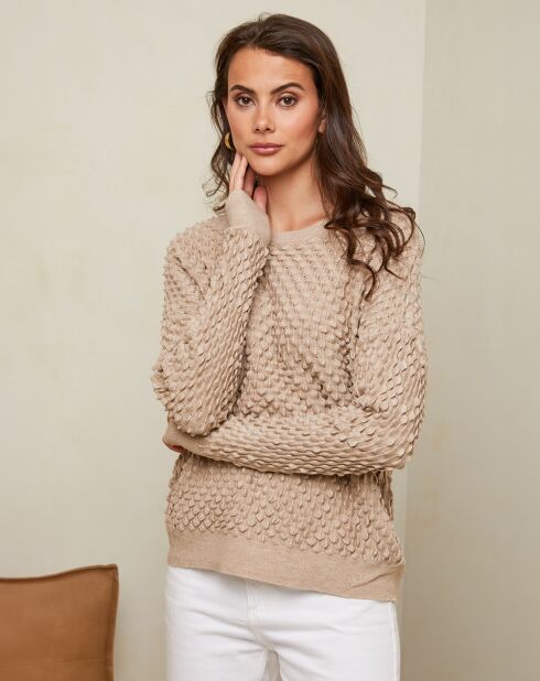 Pull Maria taupe