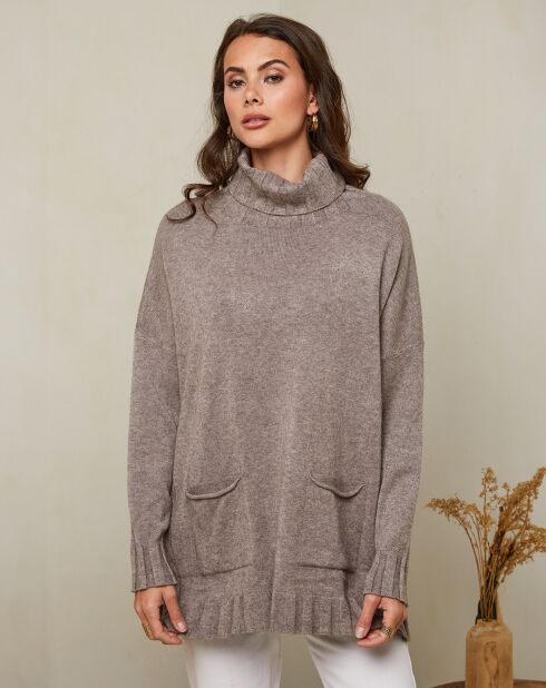 Pull Gabrielle taupe