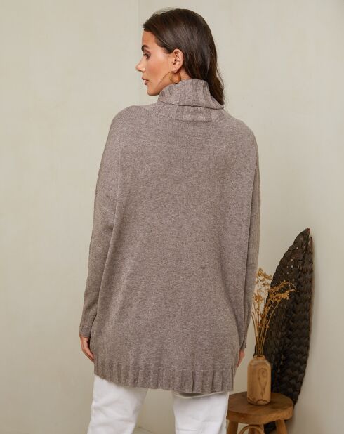 Pull Gabrielle taupe