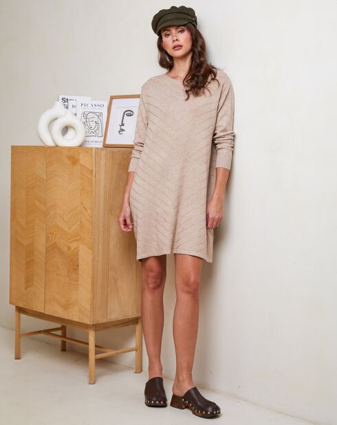 Robe Romane taupe