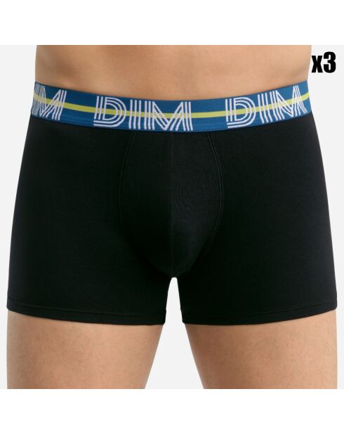 3 Boxers Powerful noirs