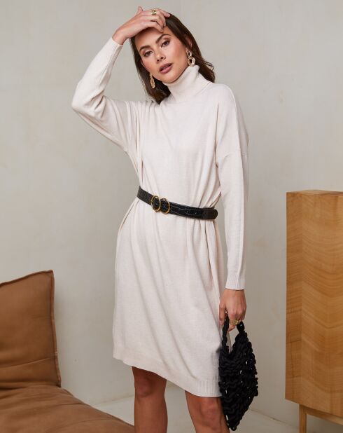 Robe Pull Constance ecru