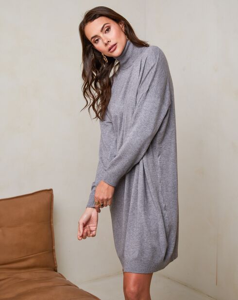 Robe Pull Constance gris