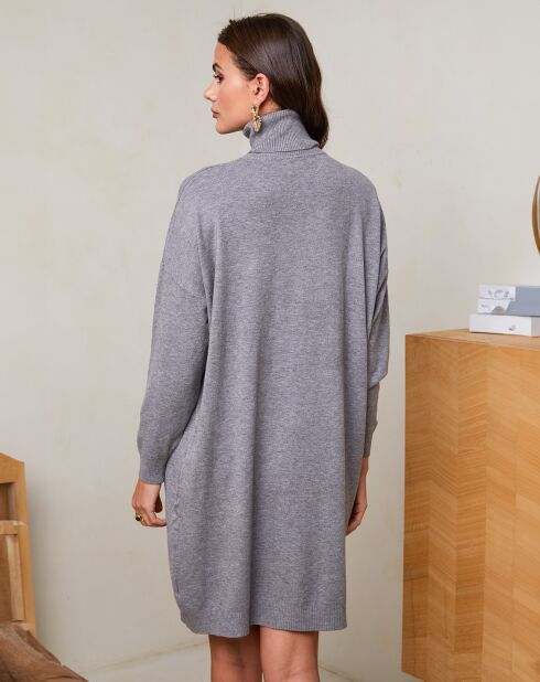 Robe Pull Constance gris