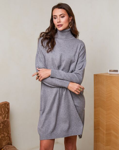 Robe Pull Constance gris