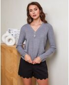 Pull Lise gris