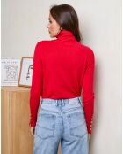 Pull Roxane rouge