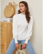 Pull Ava blanc