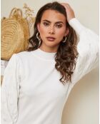 Pull Ava blanc