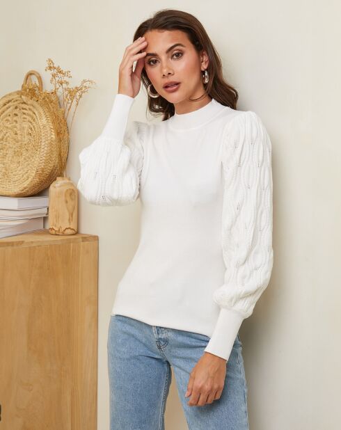 Pull Ava blanc