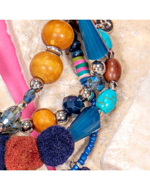 Divolia silberfarben/mehrfarbiges Armband