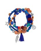 Divolia silberfarben/mehrfarbiges Armband