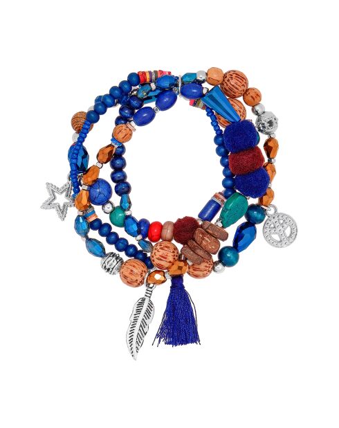 Divolia silberfarben/mehrfarbiges Armband