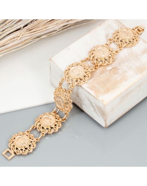 Bracelet Ricos doré
