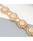 Bracelet Ricos doré