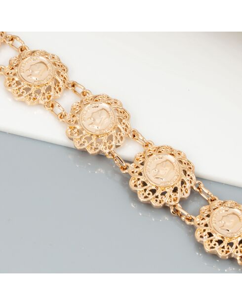 Bracelet Ricos doré