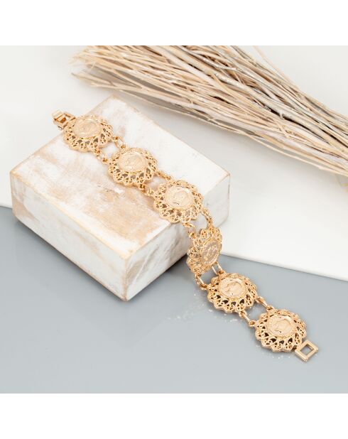 Bracelet Ricos doré
