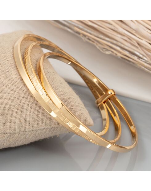 3 Joncs Dohane dorés