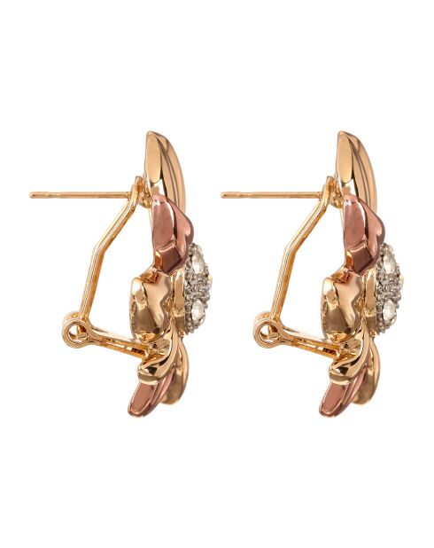 Boucles d'oreilles Sunower argenté/doré/rosé