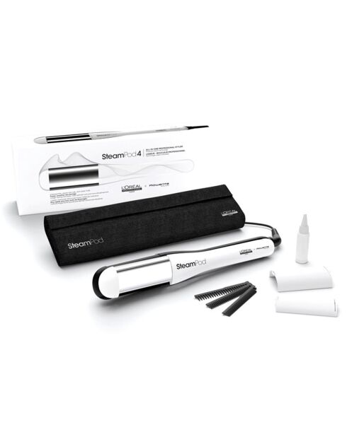 Lisseur Steampod 4 All In One noir/blanc
