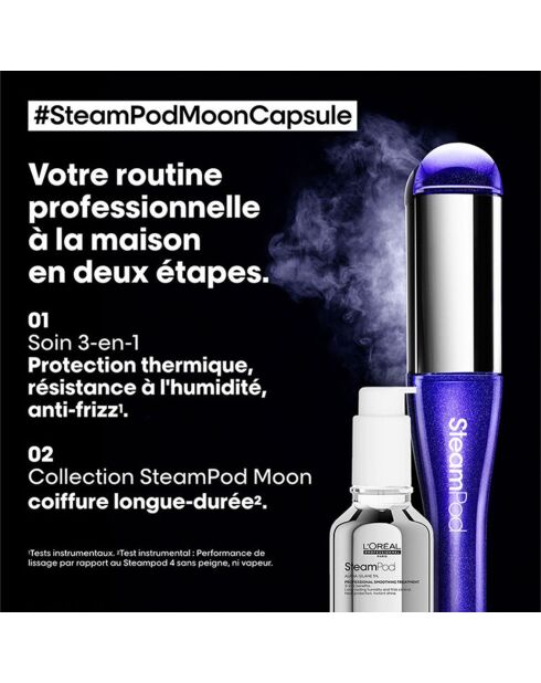 Lisseur Steampod 4 Moon Capsule noir/violet