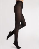2 Collants Eccola à motifs 50 deniers noirs