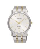 Montre Quartz Homme en Acier argenté/doré