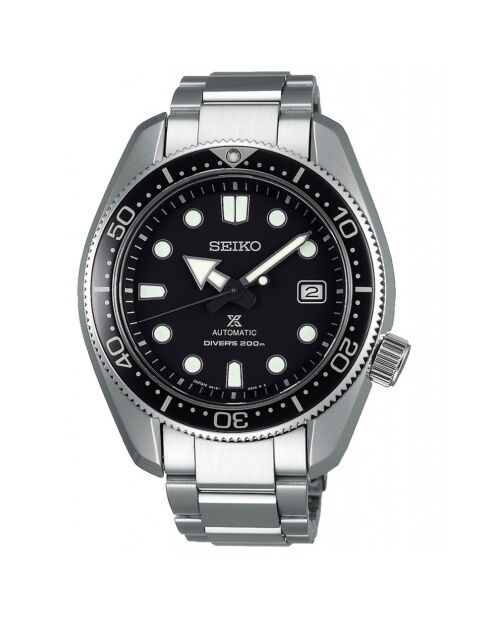 Montre Automatique Homme en Acier argentée